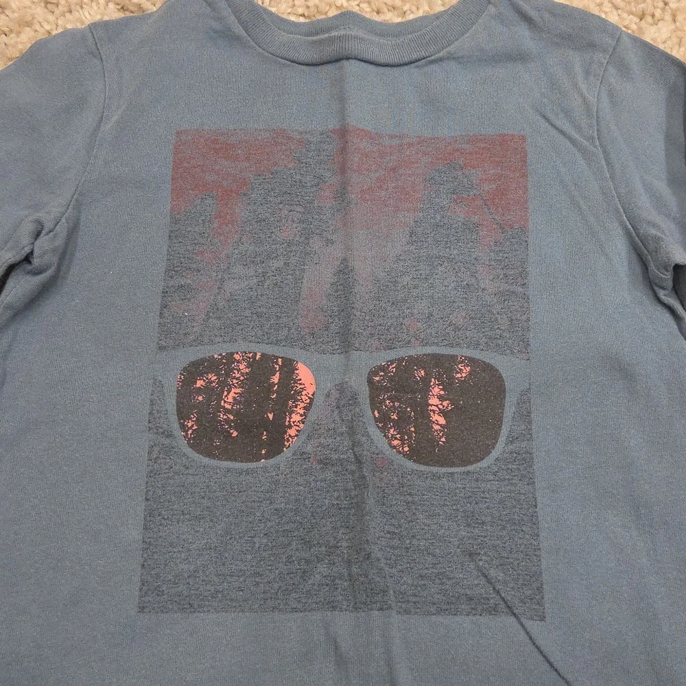 GAP Kids Blue Long Sleeve Tee Size CS 4-5